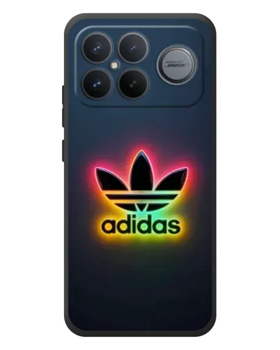 Чехол для Xiaomi Poco F8 Ultra с картинкой «Неоновый Adidas»