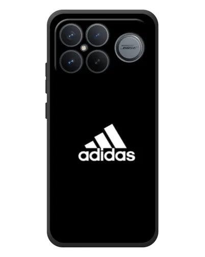 Чехол для Xiaomi Poco F8 Ultra с картинкой «Черная классика Adidas»