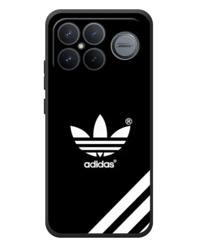 Чехол для Xiaomi Poco F8 Ultra с картинкой «Adidas с диагональными полосами»