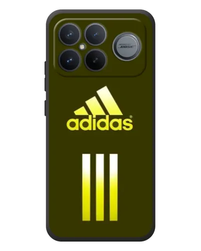 Чехол для Xiaomi Poco F8 Ultra с картинкой «Оливковый градиент Adidas»