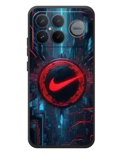Чехол для Xiaomi Poco F8 Ultra с картинкой «Техногенный стиль Nike» Чехол для Xiaomi Poco F8 Ultra с картинкой «Техногенный стиль Nike»