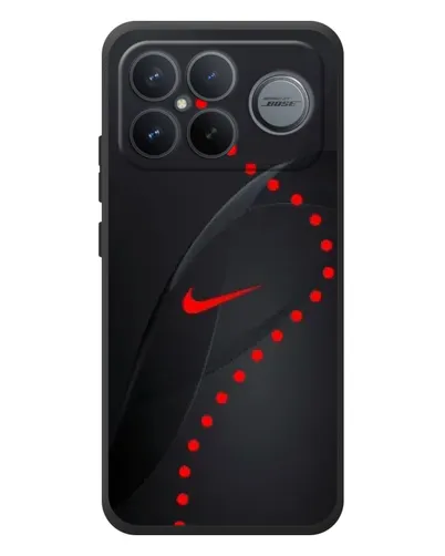 Чехол для Xiaomi Poco F8 Ultra с картинкой «Абстрактный дизайн Nike»