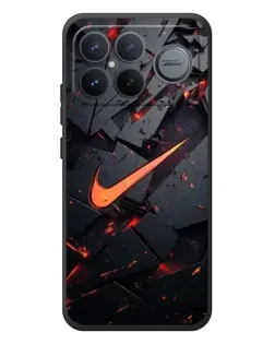 Чехол для Xiaomi Poco F8 Ultra с картинкой «Nike — эффект разломов» Чехол для Xiaomi Poco F8 Ultra с картинкой «Nike — эффект разломов»