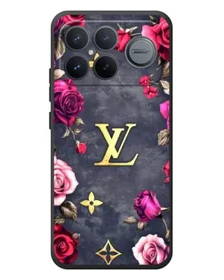 Чехол для Xiaomi Poco F8 Ultra с картинкой «Цветочный Louis Vuitton» Чехол для Xiaomi Poco F8 Ultra с картинкой «Цветочный Louis Vuitton»
