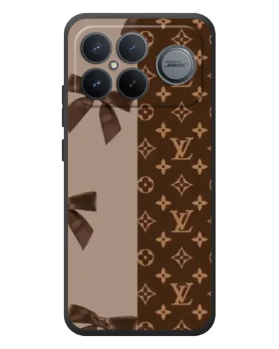Чехол для Xiaomi Poco F8 Ultra с картинкой «Louis Vuitton — банты»