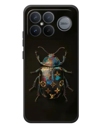Чехол для Xiaomi Poco F8 Ultra с картинкой «LV — мраморный принт»