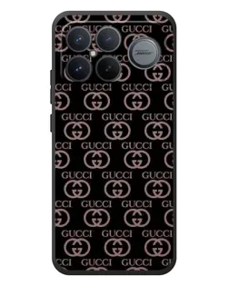 Чехол для Xiaomi Poco F8 Ultra с картинкой «Классическая монограмма Gucci»