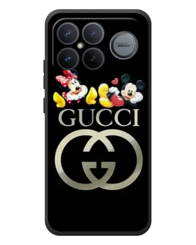 Чехол для Xiaomi Poco F8 Ultra с картинкой «Gucci — герои Disney»