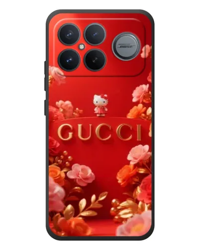 Чехол для Xiaomi Poco F8 Ultra с картинкой «Gucci — золотой сад»