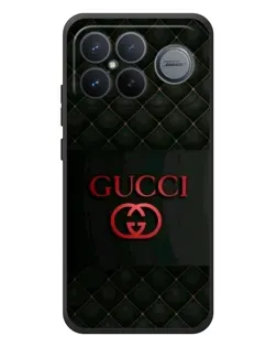 Чехол для Xiaomi Poco F8 Ultra с картинкой «Gucci — стеганый черный»