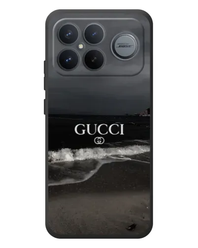 Чехол для Xiaomi Poco F8 Ultra с картинкой «Gucci — морской прибой»