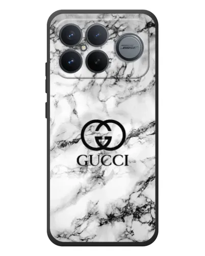Чехол для Xiaomi Poco F8 Ultra с картинкой «Gucci — мраморный шик»