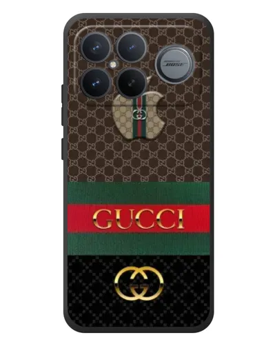 Чехол для Xiaomi Poco F8 Ultra с картинкой «Gucci — брендированный десерт»