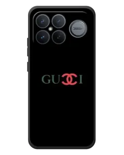 Чехол для Xiaomi Poco F8 Ultra с картинкой «Gucci — красный градиент»