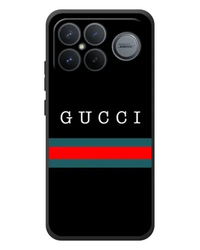 Чехол для Xiaomi Poco F8 Ultra с картинкой «Gucci — красный пояс»