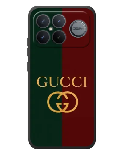 Чехол для Xiaomi Poco F8 Ultra с картинкой «Gucci — темно-зеленый градиент» Чехол для Xiaomi Poco F8 Ultra с картинкой «Gucci — темно-зеленый градиент»