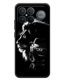 Чехол для Xiaomi Poco F8 Ultra с картинкой «BMW и лев» Чехол для Xiaomi Poco F8 Ultra с картинкой «BMW и лев»