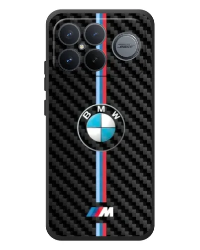 Чехол для Xiaomi Poco F8 Ultra с картинкой «Эмблема BMW и карбон» Чехол для Xiaomi Poco F8 Ultra с картинкой «Эмблема BMW и карбон»