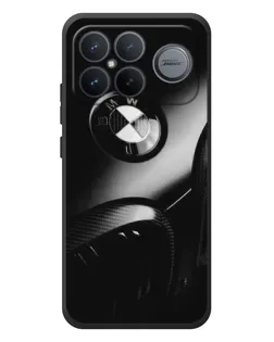 Чехол для Xiaomi Poco F8 Ultra с картинкой «Эмблема BMW — макро» Чехол для Xiaomi Poco F8 Ultra с картинкой «Эмблема BMW — макро»