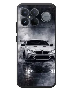 Чехол для Xiaomi Poco F8 Ultra с картинкой «BMW сквозь туман» Чехол для Xiaomi Poco F8 Ultra с картинкой «BMW сквозь туман»