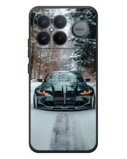 Чехол для Xiaomi Poco F8 Ultra с картинкой «BMW в зимнем лесу» Чехол для Xiaomi Poco F8 Ultra с картинкой «BMW в зимнем лесу»