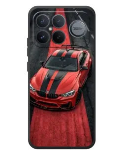 Чехол для Xiaomi Poco F8 Ultra с картинкой «BMW на красной дорожке» Чехол для Xiaomi Poco F8 Ultra с картинкой «BMW на красной дорожке»
