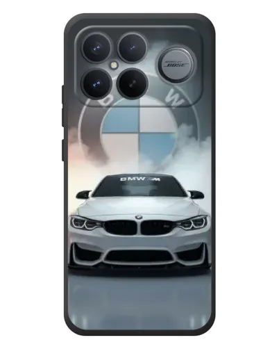 Чехол для Xiaomi Poco F8 Ultra с картинкой «BMW в белом дыму» Чехол для Xiaomi Poco F8 Ultra с картинкой «BMW в белом дыму»