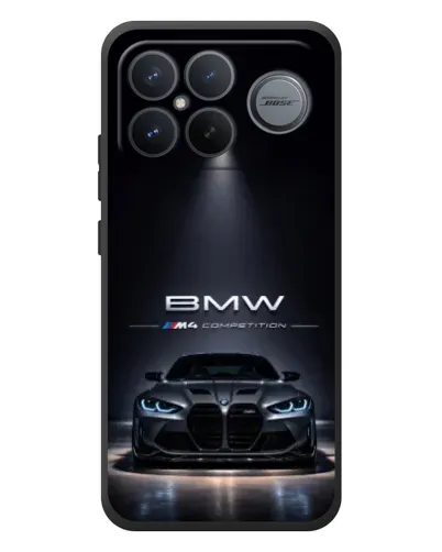 Чехол для Xiaomi Poco F8 Ultra с картинкой «BMW сквозь ночной город» Чехол для Xiaomi Poco F8 Ultra с картинкой «BMW сквозь ночной город»
