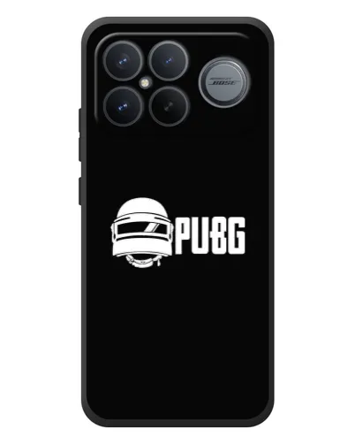 Чехол для Xiaomi Poco F8 Ultra с картинкой «PUBG — классический лого»