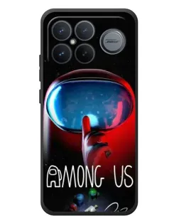 Чехол для Xiaomi Poco F8 Ultra с картинкой «Красный импостер — макро» Чехол для Xiaomi Poco F8 Ultra с картинкой «Красный импостер — макро»