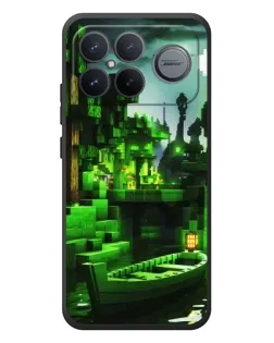 Чехол для Xiaomi Poco F8 Ultra с картинкой «Minecraft лесной пейзаж» Чехол для Xiaomi Poco F8 Ultra с картинкой «Minecraft лесной пейзаж»