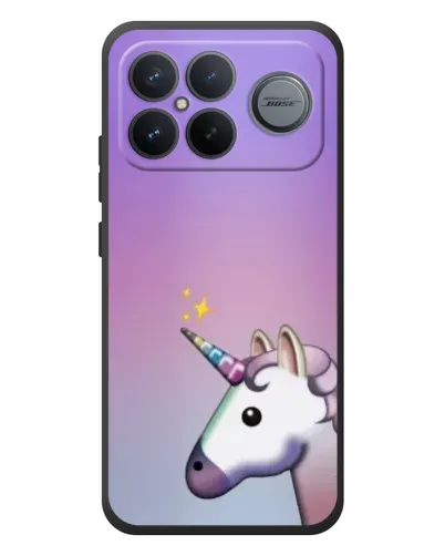 Чехол для Xiaomi Poco F8 Ultra с картинкой «Единорог градиент»