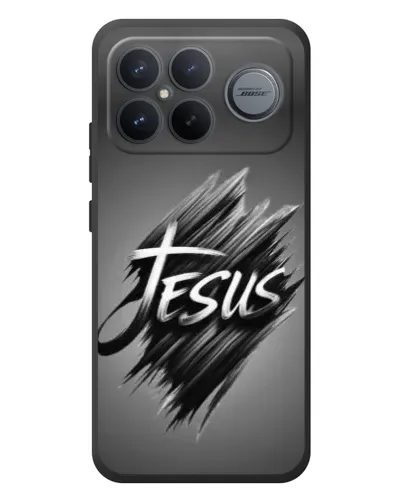 Чехол для Xiaomi Poco F8 Ultra с картинкой «Надпись Jesus Graffiti» Чехол для Xiaomi Poco F8 Ultra с картинкой «Надпись Jesus Graffiti»