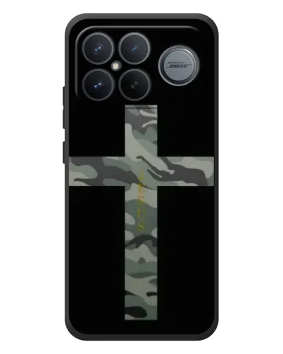 Чехол для Xiaomi Poco F8 Ultra с картинкой «Милитари Крест» Чехол для Xiaomi Poco F8 Ultra с картинкой «Милитари Крест»