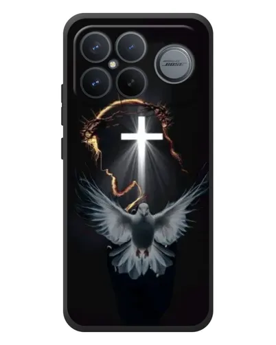 Чехол для Xiaomi Poco F8 Ultra с картинкой «Голубь и Свет» Чехол для Xiaomi Poco F8 Ultra с картинкой «Голубь и Свет»