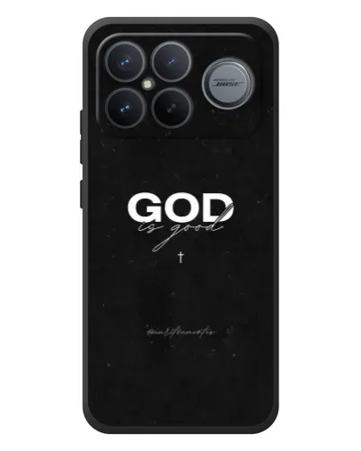 Чехол для Xiaomi Poco F8 Ultra с картинкой «GOD — Бог над всем» Чехол для Xiaomi Poco F8 Ultra с картинкой «GOD — Бог над всем»