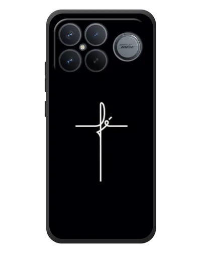 Чехол для Xiaomi Poco F8 Ultra с картинкой «Тонкий крест» Чехол для Xiaomi Poco F8 Ultra с картинкой «Тонкий крест»