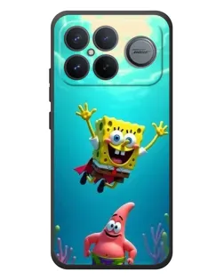 Чехол для Xiaomi Poco F8 Ultra с картинкой «Спанч Боб под водой» Чехол для Xiaomi Poco F8 Ultra с картинкой «Спанч Боб под водой»