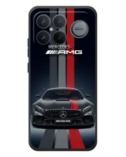 Чехол для Xiaomi Poco F8 Ultra с картинкой «Mercedes — белый карбон» Чехол для Xiaomi Poco F8 Ultra с картинкой «Mercedes — белый карбон»