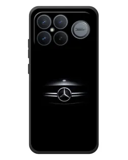 Чехол для Xiaomi Poco F8 Ultra с картинкой «Mercedes — абстрактные линии»