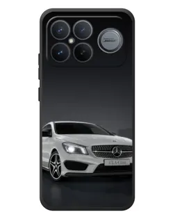 Чехол для Xiaomi Poco F8 Ultra с картинкой «Mercedes AMG GT Silver»