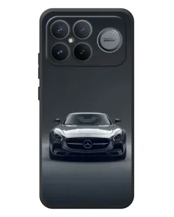 Чехол для Xiaomi Poco F8 Ultra с картинкой «Mercedes на черном»