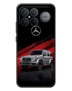 Чехол для Xiaomi Poco F8 Ultra с картинкой «Mercedes G-Class красный»