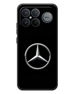Чехол для Xiaomi Poco F8 Ultra с картинкой «Mercedes классический лого»