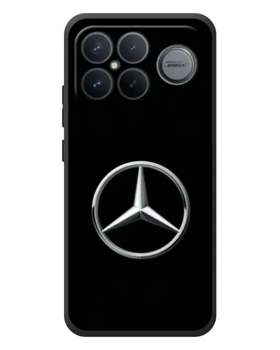 Чехол для Xiaomi Poco F8 Ultra с картинкой «Mercedes классический лого»