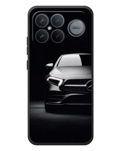 Чехол для Xiaomi Poco F8 Ultra с картинкой «Свет фар Mercedes»