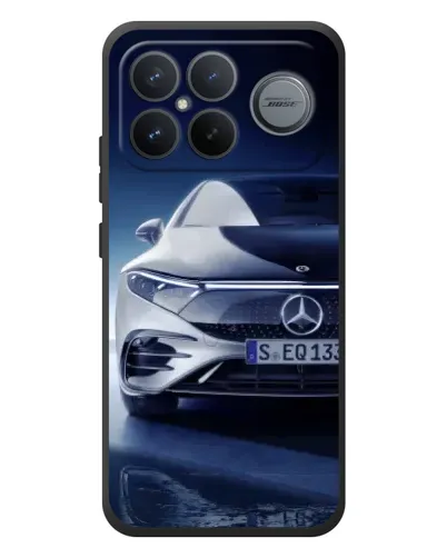 Чехол для Xiaomi Poco F8 Ultra с картинкой «Mercedes EQ — будущее»