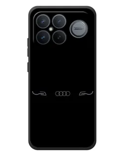 Чехол для Xiaomi Poco F8 Ultra с картинкой «Audi — световой подпись» Чехол для Xiaomi Poco F8 Ultra с картинкой «Audi — световой подпись»