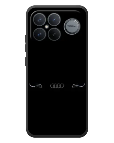 Чехол для Xiaomi Poco F8 Ultra с картинкой «Audi — световой подпись» Чехол для Xiaomi Poco F8 Ultra с картинкой «Audi — световой подпись»