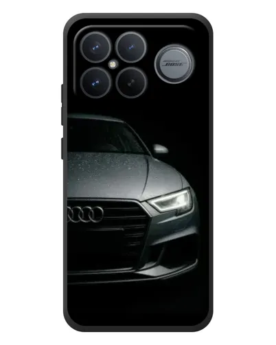 Чехол для Xiaomi Poco F8 Ultra с картинкой «Audi — детализация кузова» Чехол для Xiaomi Poco F8 Ultra с картинкой «Audi — детализация кузова»